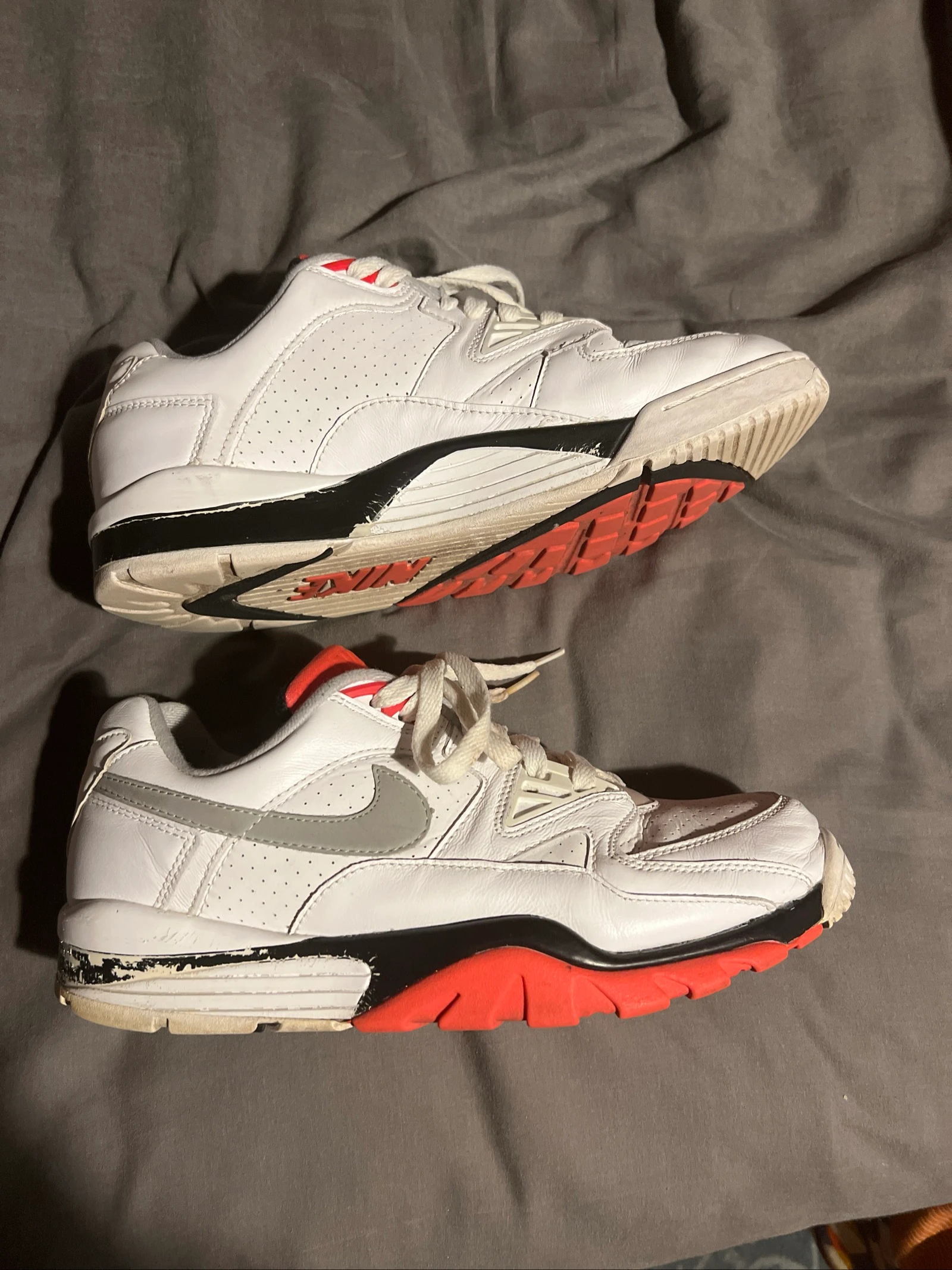 👟 Nike Air Cross Trainer 3 Low – White / Gray / Red – photo 7